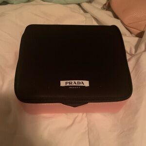 😍SALE🤩Prada Black and Pink Beauty Case